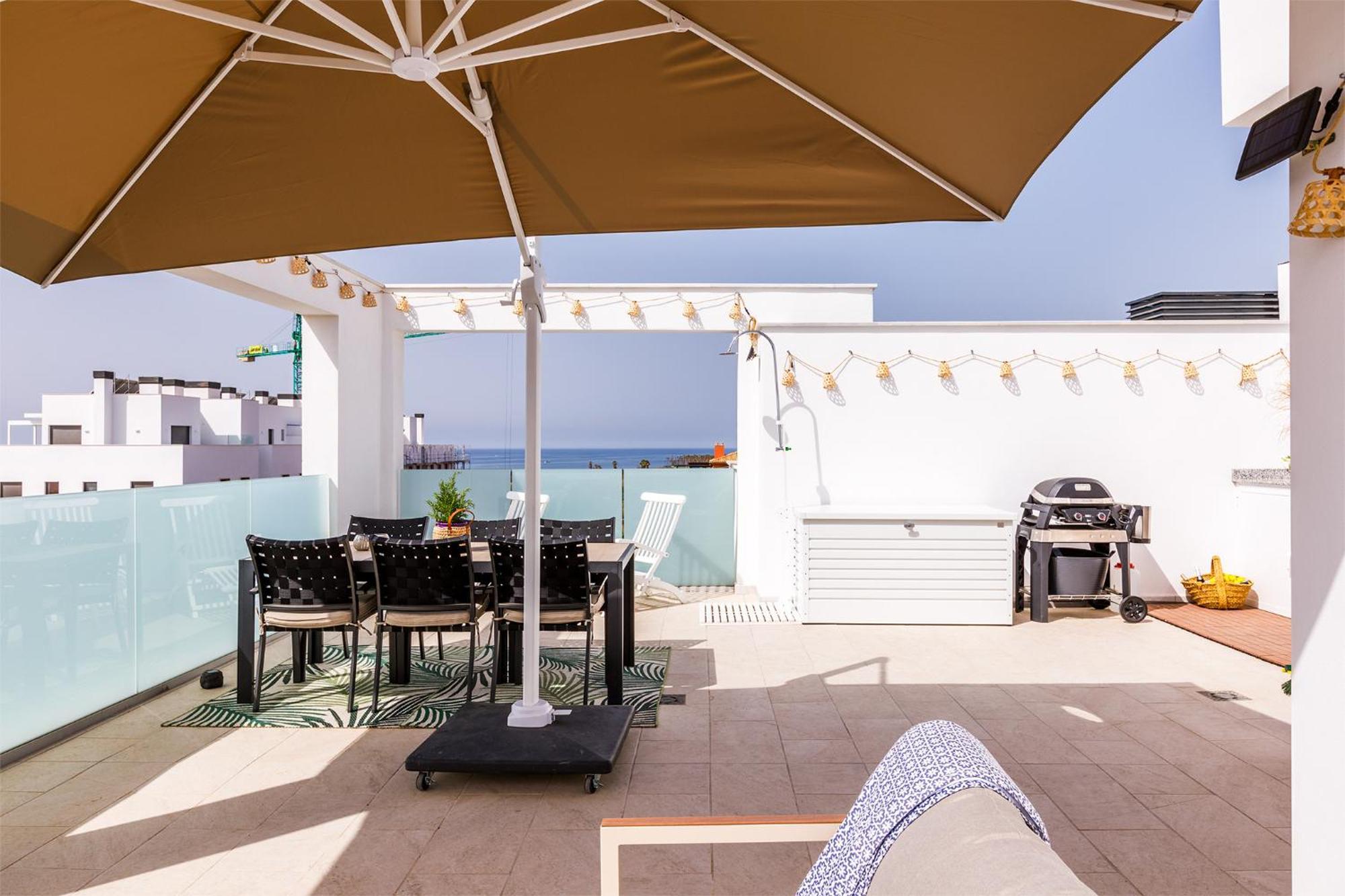 Ferienwohnung A&N Atico Vista Al Mar Torre Del Mar Exterior foto